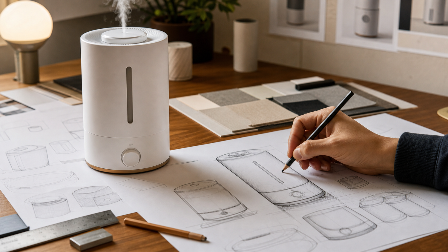 LiB product development sketching and prototype