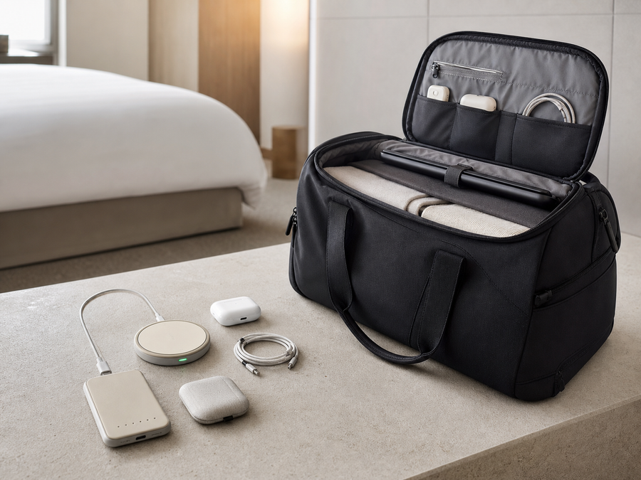 Kinsei Life portable technology and travel bag