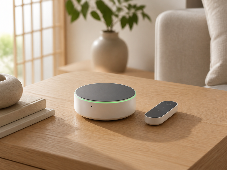 Kinsei Life smart charging hub and remote